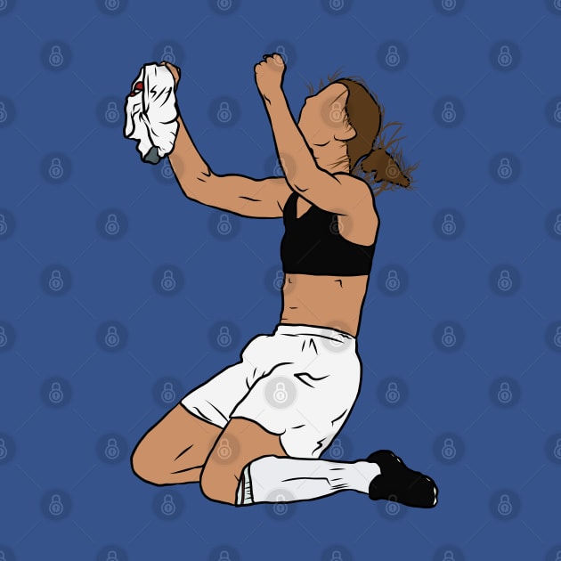 Brandi Chastain Iconic Celebration by rattraptees