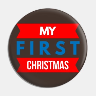 my first CHRISTMAS Pin