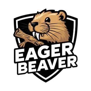 Eager Beaver Face T-Shirt