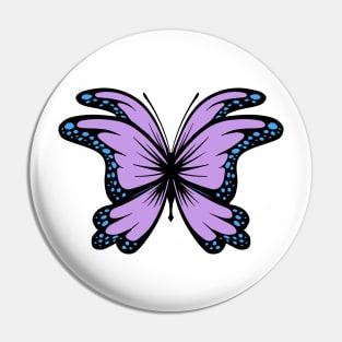 Purple Butterfly Pin