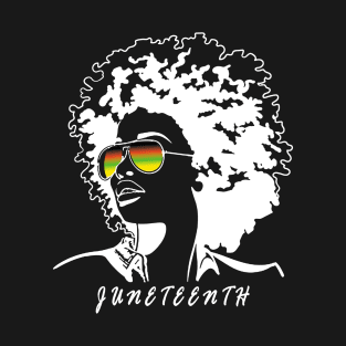 Juneteenth woman icon T-Shirt