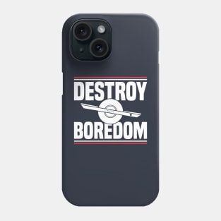 Onewheel Destroy Boredom One Wheel Phone Case