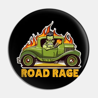 Road Rage Monster Pin