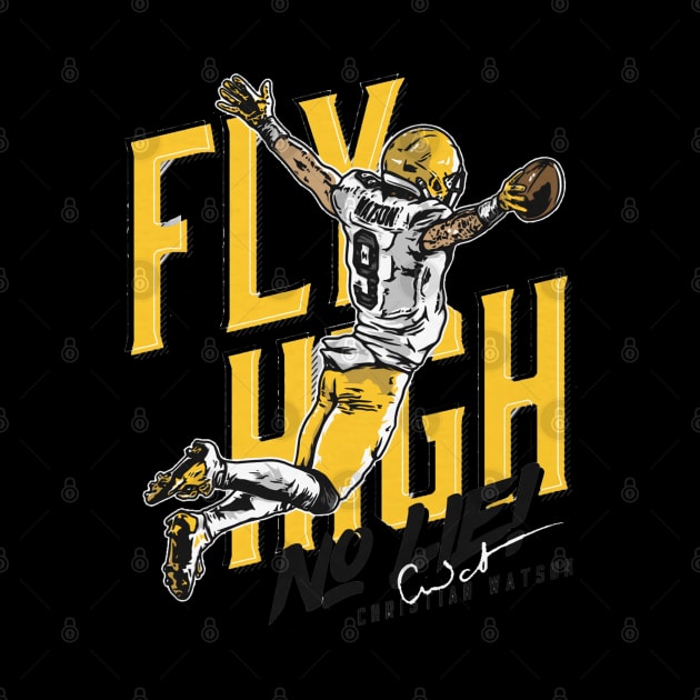 Christian Watson Green Bay Fly High by Chunta_Design