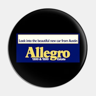 AUSTIN ALLEGRO - advert Pin