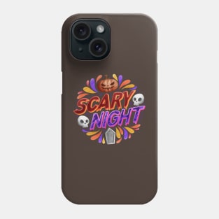 Scary night at Halloween Phone Case