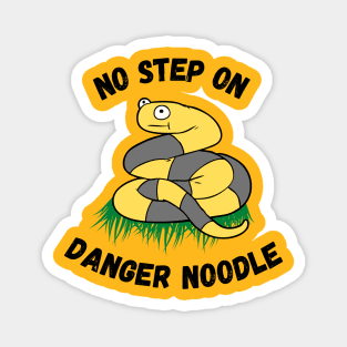 No Step on Danger Noodle Magnet