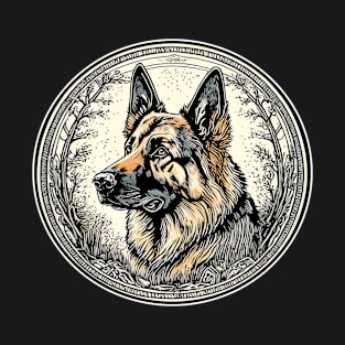 german shepherd dog T-Shirt