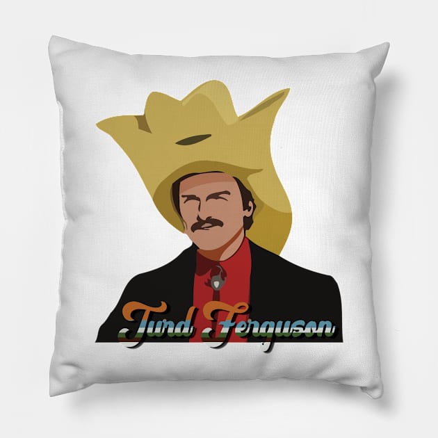 Turd Ferguson Pillow by Geminiguys