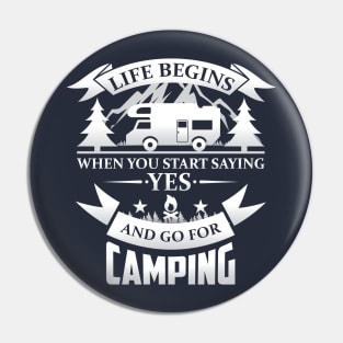 Life Begins Pin