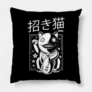 Maneki Neko Emil Pillow