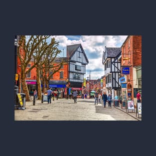 Chesterfield Town Centre, Derbyshire, UK T-Shirt