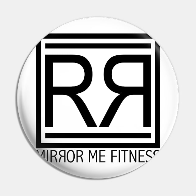 Mirror Me Fitness Logo Pin by MirrorMeFitness