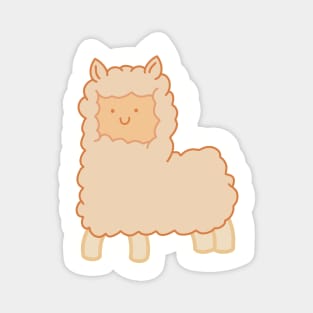 Happy Alpaca Magnet