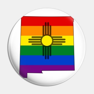 New Mexico Pride! Pin