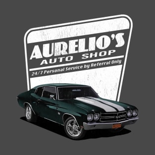 Aurelio's Auto Shop - John Wick T-Shirt