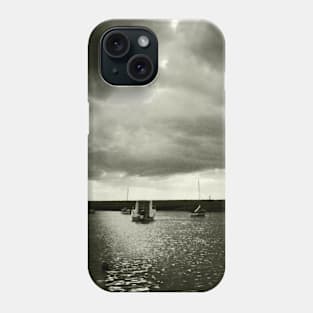 Burnham Overy Staithe  at high tide, Norfolk, UK Phone Case