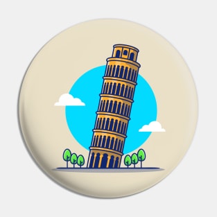 Tower Of Pisa Pin