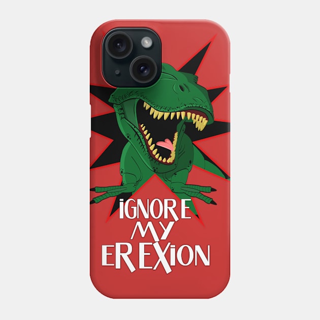 Tyrannosaurus Rex Phone Case by rachybattlebot