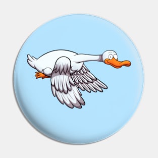 Flying Goose Pin