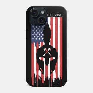 The Axe Shoppe | Rome Axe Throwing American Flag Phone Case