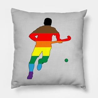 Field Hockey2: QPoC Pride Pillow