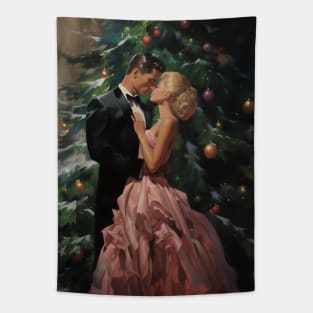 Christmas with Barbie and Ken Tapestry