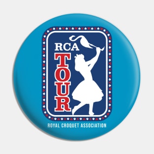 Royal Croquet Association - Wonderland Tour Pin