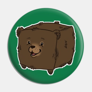 Cubic Bear Pin