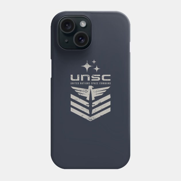 United Nations Space Command - Halo Phone Case by SilverfireDesign