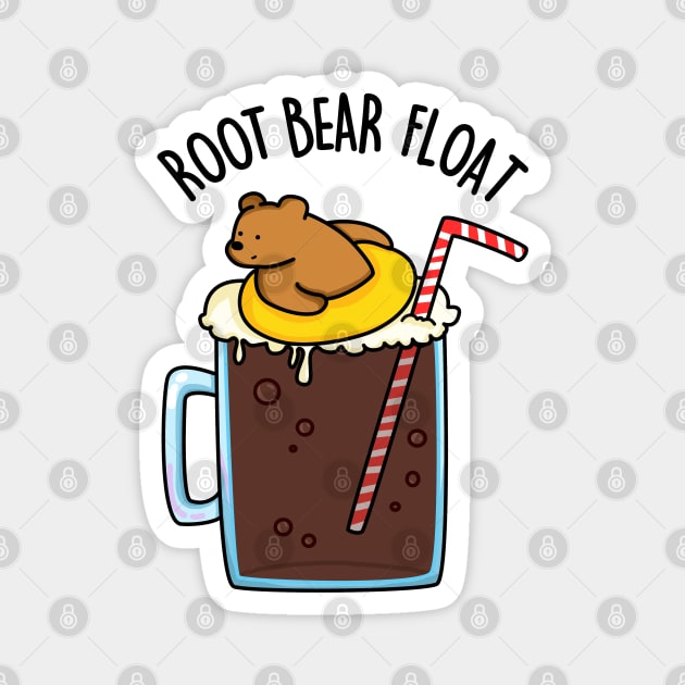 Root Bear Float Cute Root Beer - pun life Magnet by punnybone