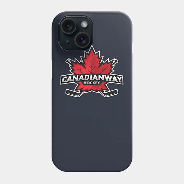 Canadian Hockey Maple Leaf Phone Case by saigon199x