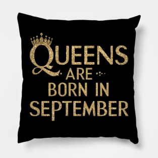 Queen Are Born In September Pillow