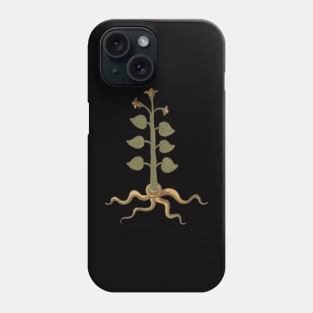 Spiritual Plant Herbal Medieval Plant Lover Romantic Art Phone Case