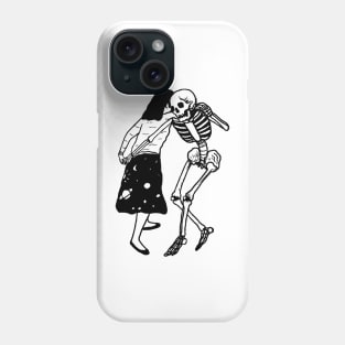 Girl Skeleton Dancing Phone Case