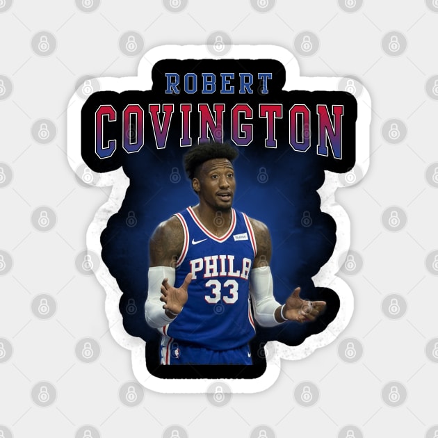 Robert Covington Magnet by Bojes Art