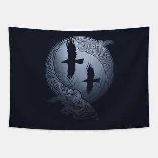 ODIN'S RAVENS Tapestry