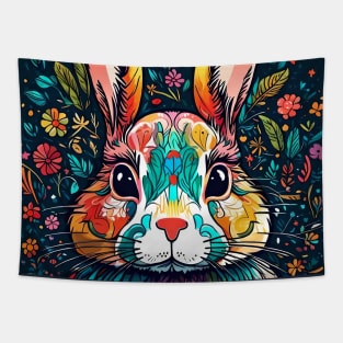 Rainbow Hare #003 Tapestry