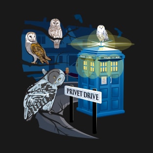 Dr Who - TOP TEN #2 (Hedwig Says Who!) T-Shirt