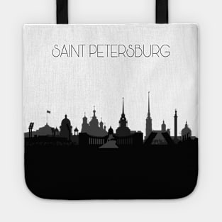 Saint Petersburg Skyline Tote