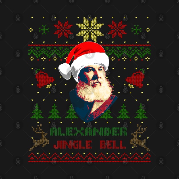 Alexander Graham Bell Funny Christmas by Nerd_art