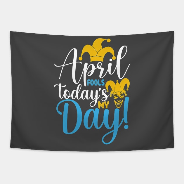 April fools day Tapestry by Lifestyle T-shirts