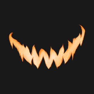 Pumpkin Spooky Smile - Skin tones T-Shirt
