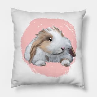 Pink HL Rabbit _ Bunniesmee Pillow