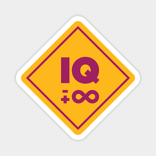 IQ Test Color Magnet by bigboxdesing