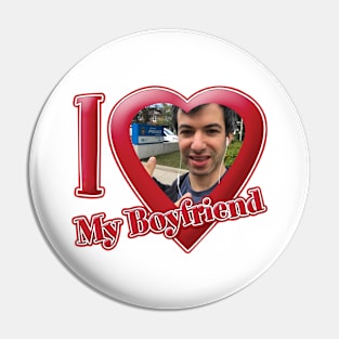 I Love My Boyfriend Nathan Fielder Pin