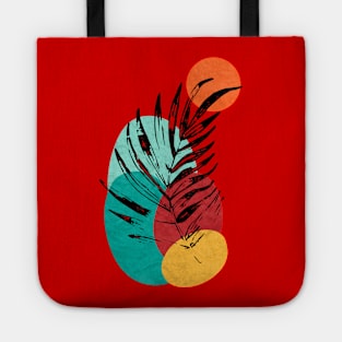 Minimalist Abstract Nature Art #1  Graceful Leaf Tote