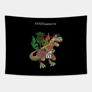 Clanosaurus Rex INNESsaurus rex Plaid Innes Scotland Ireland Family Tartan Tapestry