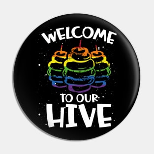 Welcome to our Hive Bee Beekeeper Beekeeping Pin