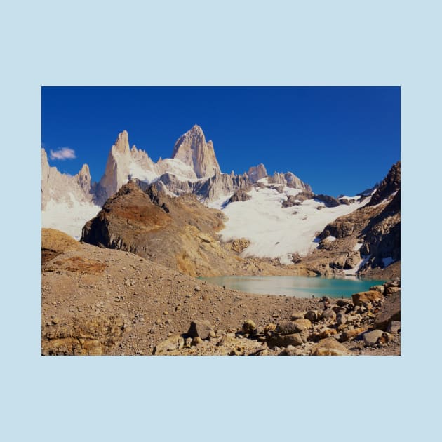 Lago Los Tres Patagonia by stevepaint